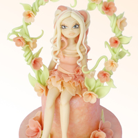 Miss Flor &lt;3 Modeling chocolate pasta.