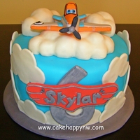 Planes Themed Cake Made For A Little Boys 6Th Birthday Planes themed cake made for a little boy's 6th birthday!