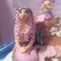 Mama And Baby Mermaid 