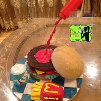 Cheeseburger Cake 