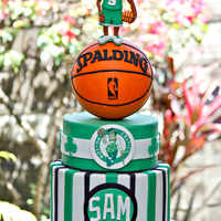Celtics Cake A birthday cake made for a big Celtics fan!
