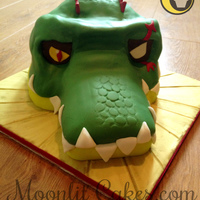 Lego Chima Character Lego Chima character made for my friend's grandson made out of chocolate sponge & ganache filling. Thanks for looking :0)