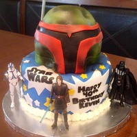 Star Wars Birthday Cake Star Wars Birthday cake