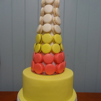 Macaron Tower/cake 