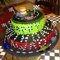 Very First Cake May 2013!!! Honest Opinions Please No Sugar Coating Lol...thanks :) Front