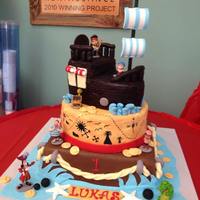 Jake And Pirates Cake 
