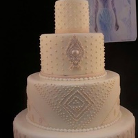 Wedding Dress Inspired Cake Wedding dress inspired cake