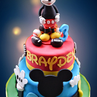 Mickey Club House Cake Mickey Club house cake