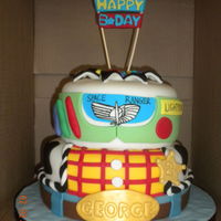 Toy Story Cake And Cupcakes 