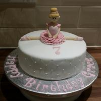Ballerina Cake 