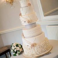 Wedding Cake Took me a while to create this cake, but it is a statement