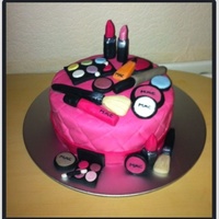 Mac Make Up Cake Mac make up cake