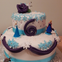 Frozen Cake Frozen theme