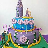 Rapunzel Castle Cake Rapunzel Castle cake