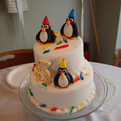 Penguin Cake