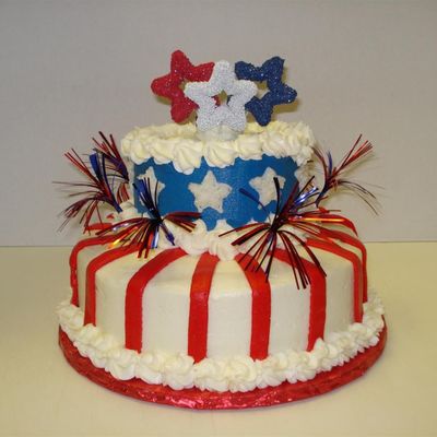 Patriotic Birthday Cake