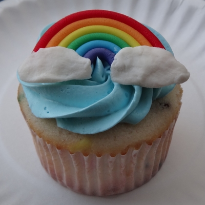Rainbow Cupcake