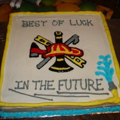 Fire Cadet Cake