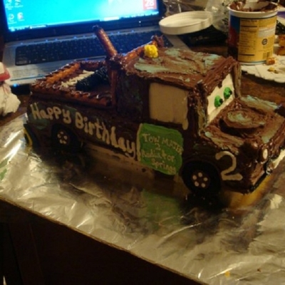 Cars Mater Cake