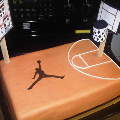 Basketball Grooms Cake