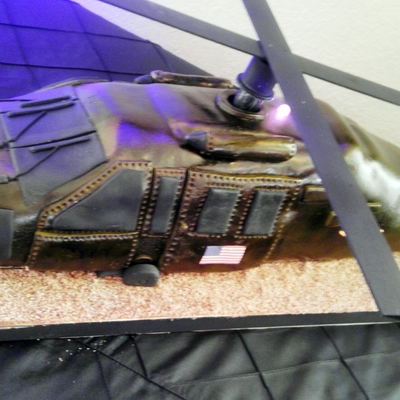 Helicopter With Moving Blades