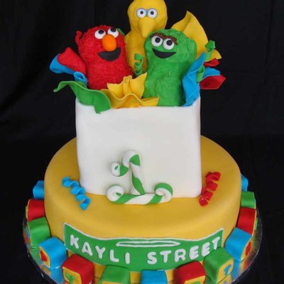 Sesame Street Cake
