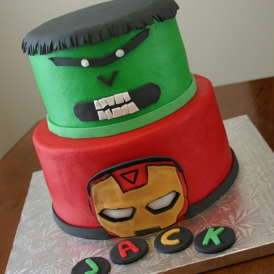 Avengers, The Hulk And Iron Man