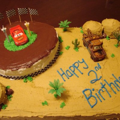 Mcqueen Birthday Cake