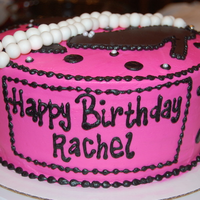 Girly Birthday Cake