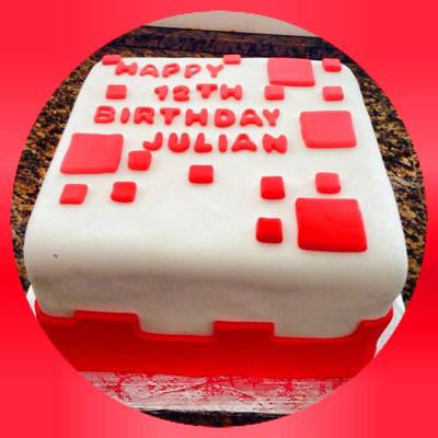Minecraft Cake