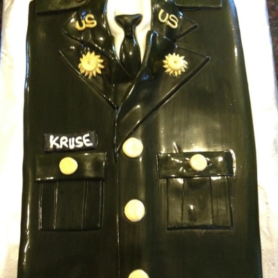 Army Uniform-Fondant