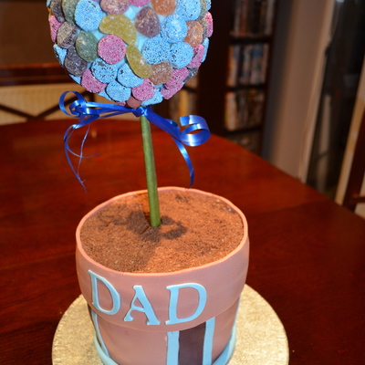 Steve's Birthday Sweet (Candy) Tree