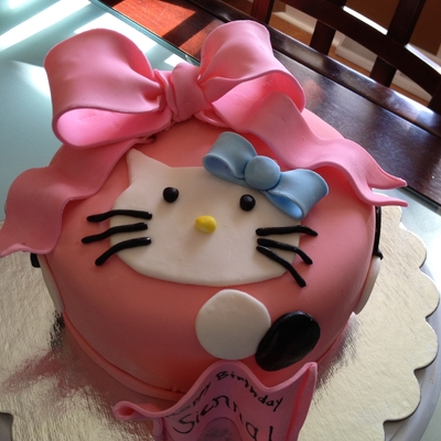 Hello Kitty Birthday Cake