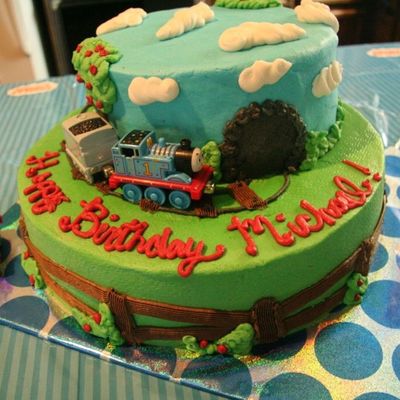 Thomas And Percy Cake