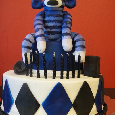 Sock Monkey, Argyle Cake