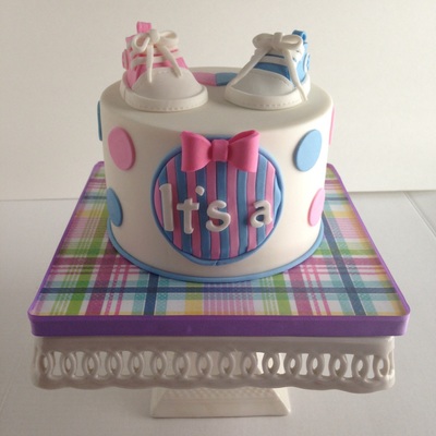 Gender Reveal Cake