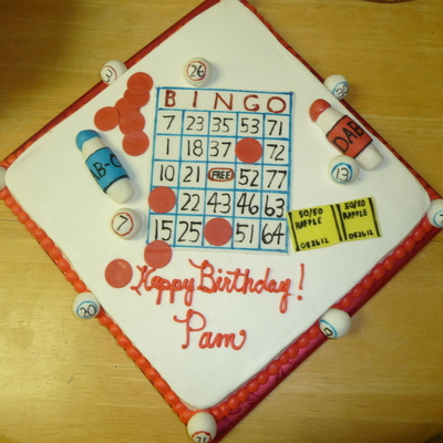 Bingo Cake