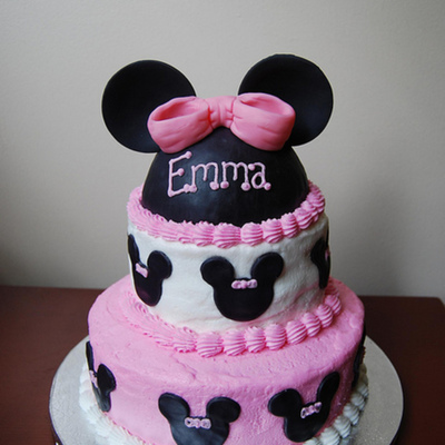 Minnie Birthday Cake