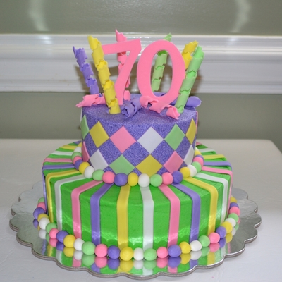 70Th Birthday Cake