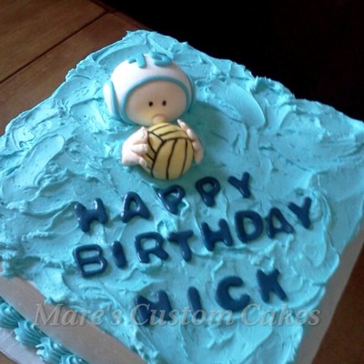 Water Polo Birthday Cake