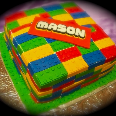 Lego Birthday Cake