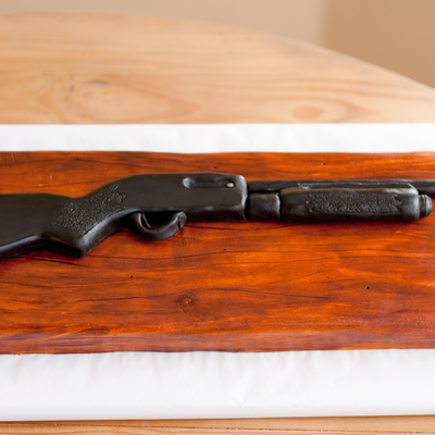 Shotgun Groom's Cake