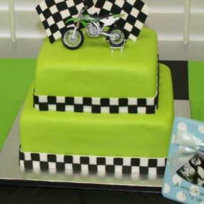 Motor Cross Themed Baby Shower