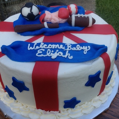 All Star Sports Baby Shower