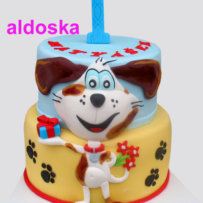Puppy Dog Cake