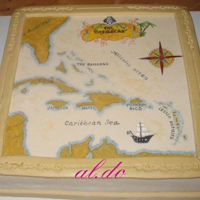 Caribbean Map