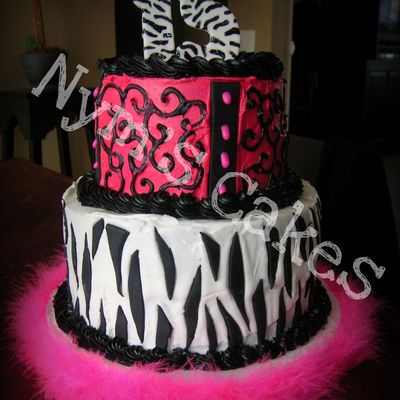 Hot Pink Zebra