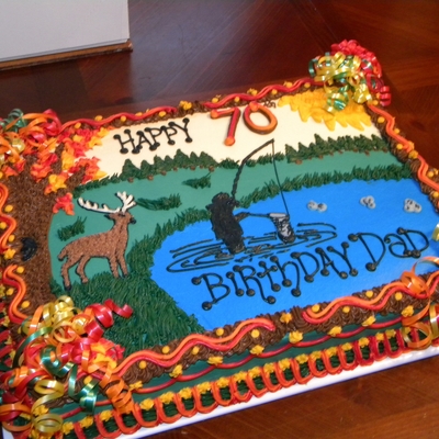 Hunting/fishing Birthday