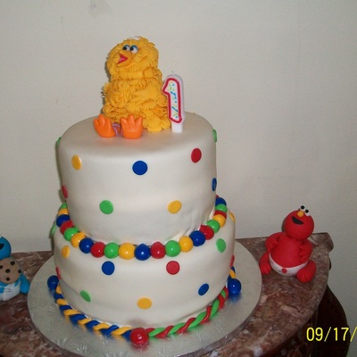 Sesame Street Cake