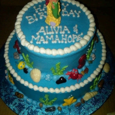 Little Mermaid Cake